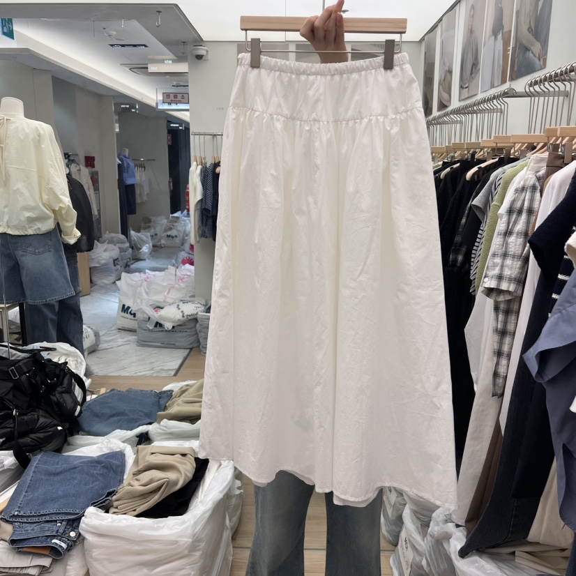 MOI-A韓國㊣直郵東大門代購女裝新品熱賣休閑半身裙中短裙MOI-A半身裙/中短裙
