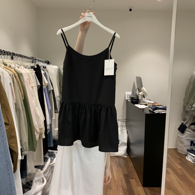 GABRIELLE韓國㊣直郵東大門代購女裝新款休閑時尚25春夏吊帶背心GABRIELLE吊帶/背心圖色2