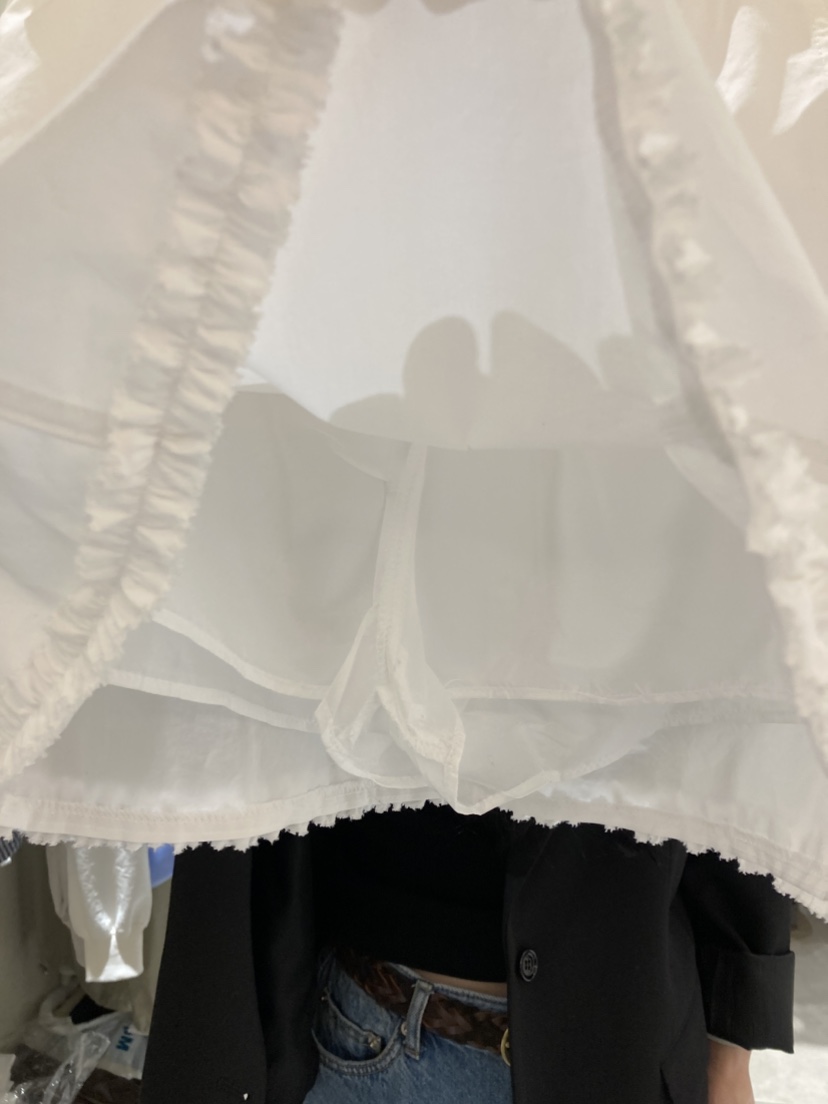 FLEUR-P韓國㊣直郵東大門代購女裝新品25春夏時尚推薦短裙FLEUR短裙