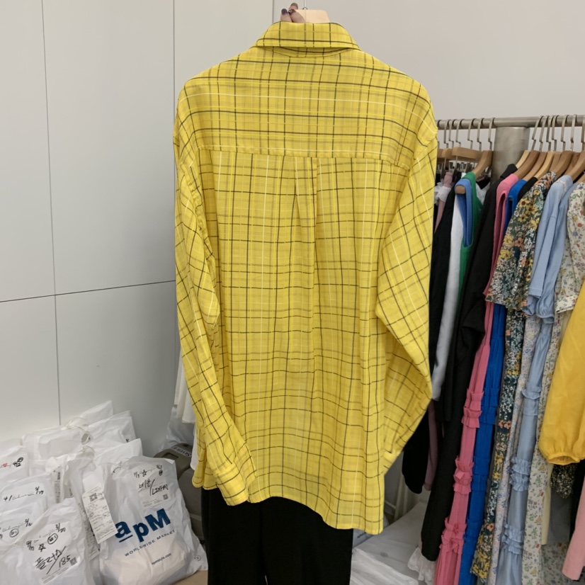 DOHWAJI韓國直郵㊣東大門實拍女裝新品25春夏襯衫蕾絲衫亞麻DOHWAJI襯衫/蕾絲衫