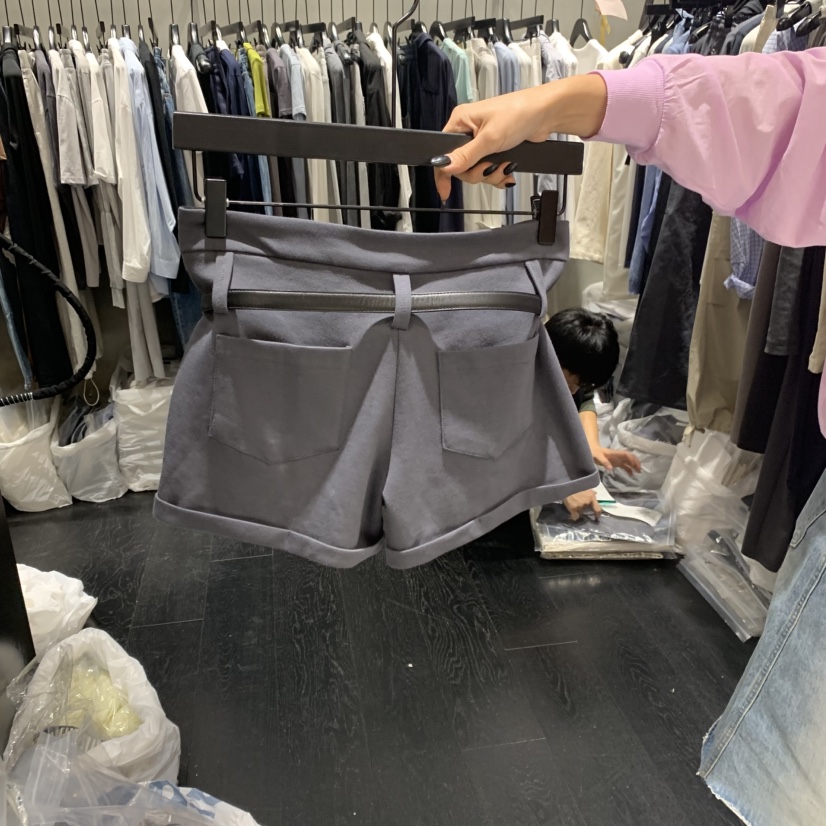 TUG韓國直郵㊣女裝新品休閑25春夏熱賣人氣推薦短褲不含腰帶TUG短褲