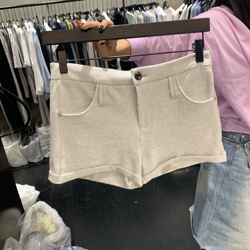 TUG韓國直郵㊣女裝新品休閑25春夏熱賣人氣推薦短褲不含腰帶TUG短褲圖色2