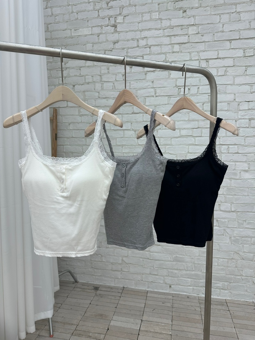 ONL直郵韓國代購㊣女裝新品推薦人氣25春夏熱賣休閑吊帶背心ONL吊帶/背心
