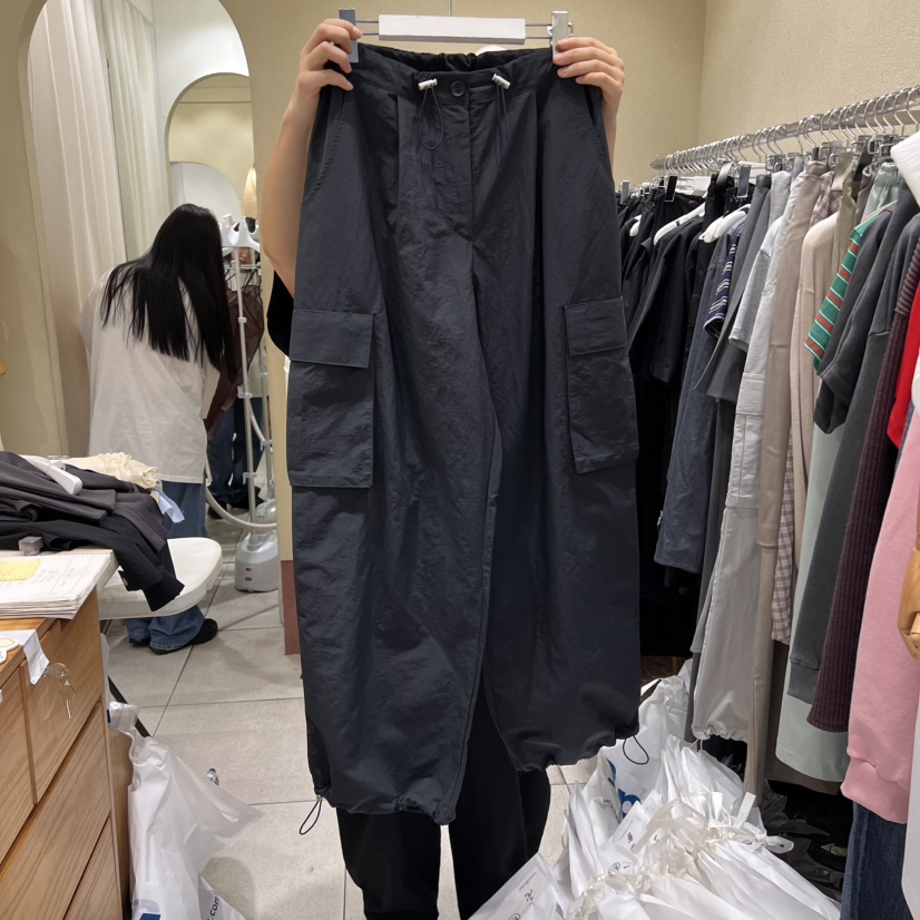 BROCCOLISALAD直郵韓國代購㊣女裝新款推薦時尚休閑熱賣休閑褲BROCCOLISALAD休閑褲圖色2