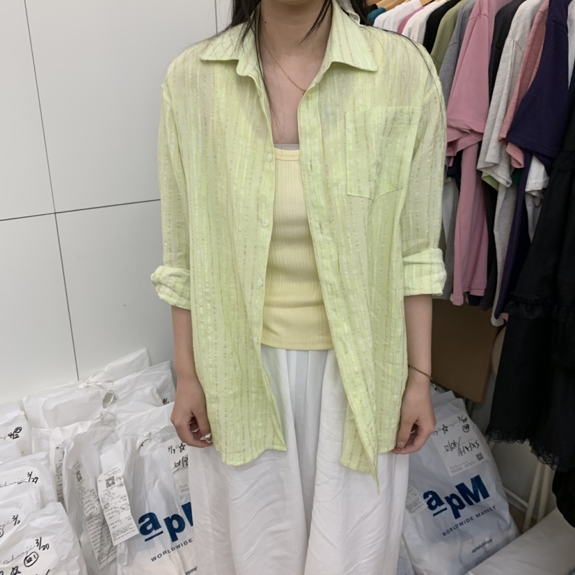 DOHWAJI韓國㊣直郵東大門代購女裝新品熱賣休閑推薦襯衫蕾絲衫DOHWAJI襯衫/蕾絲衫