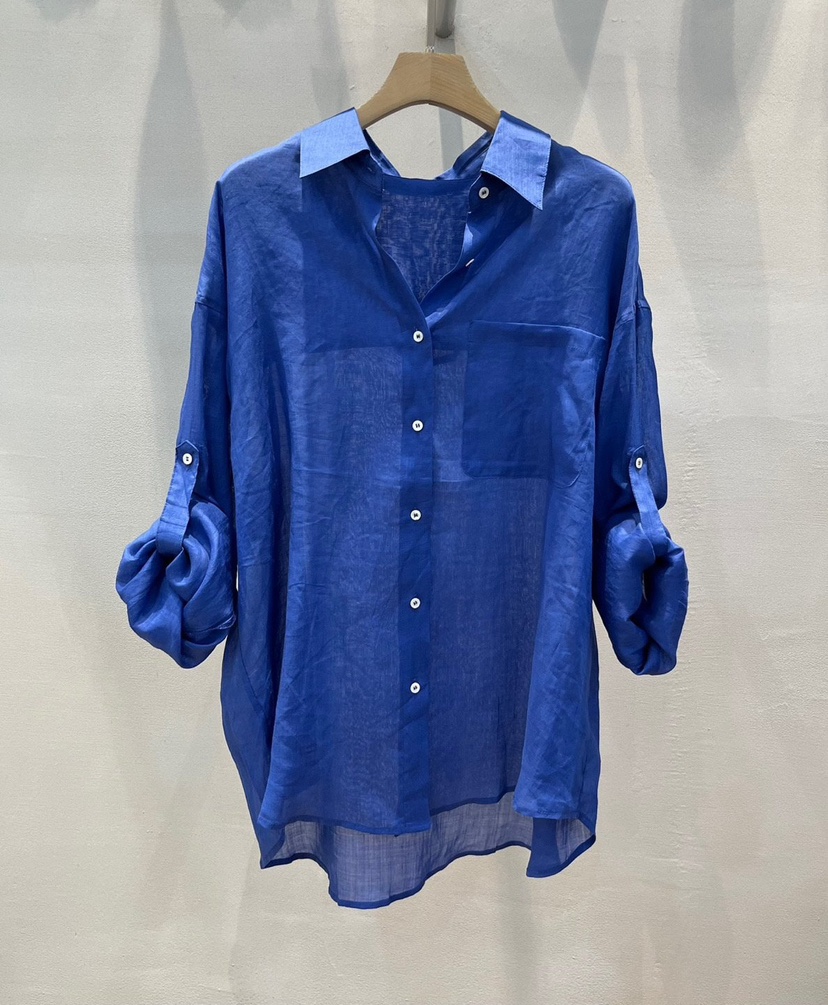 1 2ILLY-S韓國㊣直郵東大門代購女裝新款熱賣襯衫蕾絲衫亞麻1 2ILLY/THE SIL襯衫/蕾絲衫圖色2