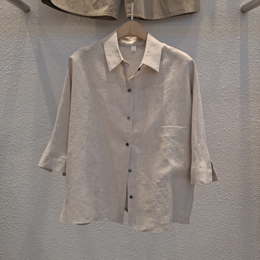 1 2ILLY-S直郵韓國代購㊣女裝新品時尚推薦襯衫蕾絲衫亞麻1 2ILLY/THE SIL襯衫/蕾絲衫