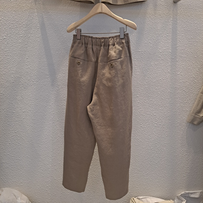 1 2ILLY-S韓國直郵㊣女裝新品25春夏人氣熱賣推薦休閑褲亞麻1 2ILLY/THE SIL休閑褲