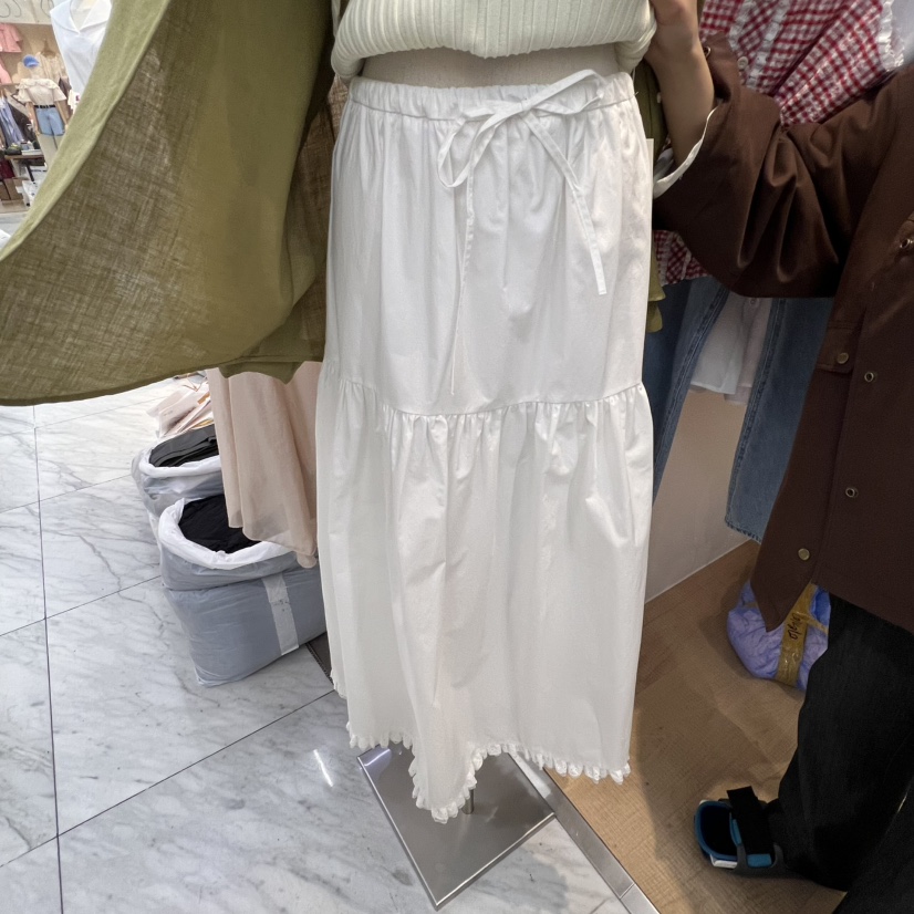 RUMIRU/AWEAR韓國直郵㊣女裝新品人氣休閑25春夏半身裙中短裙awear/RUMIRU半身裙/中短裙