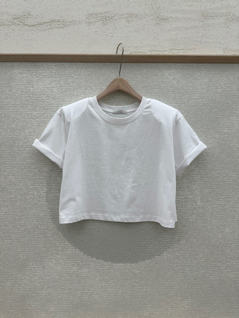 ONL韓國直郵㊣女裝新品25春夏休閑時尚推薦人氣熱賣T恤短款ONLT恤