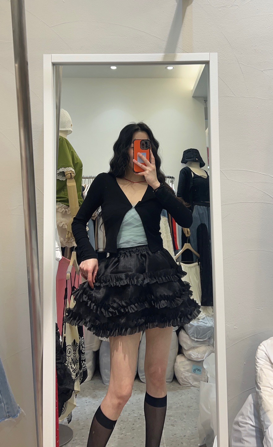 ROU.TINE直郵韓國代購㊣女裝新品休閑25春夏時尚針織衫開衫ROU.TINE針織衫