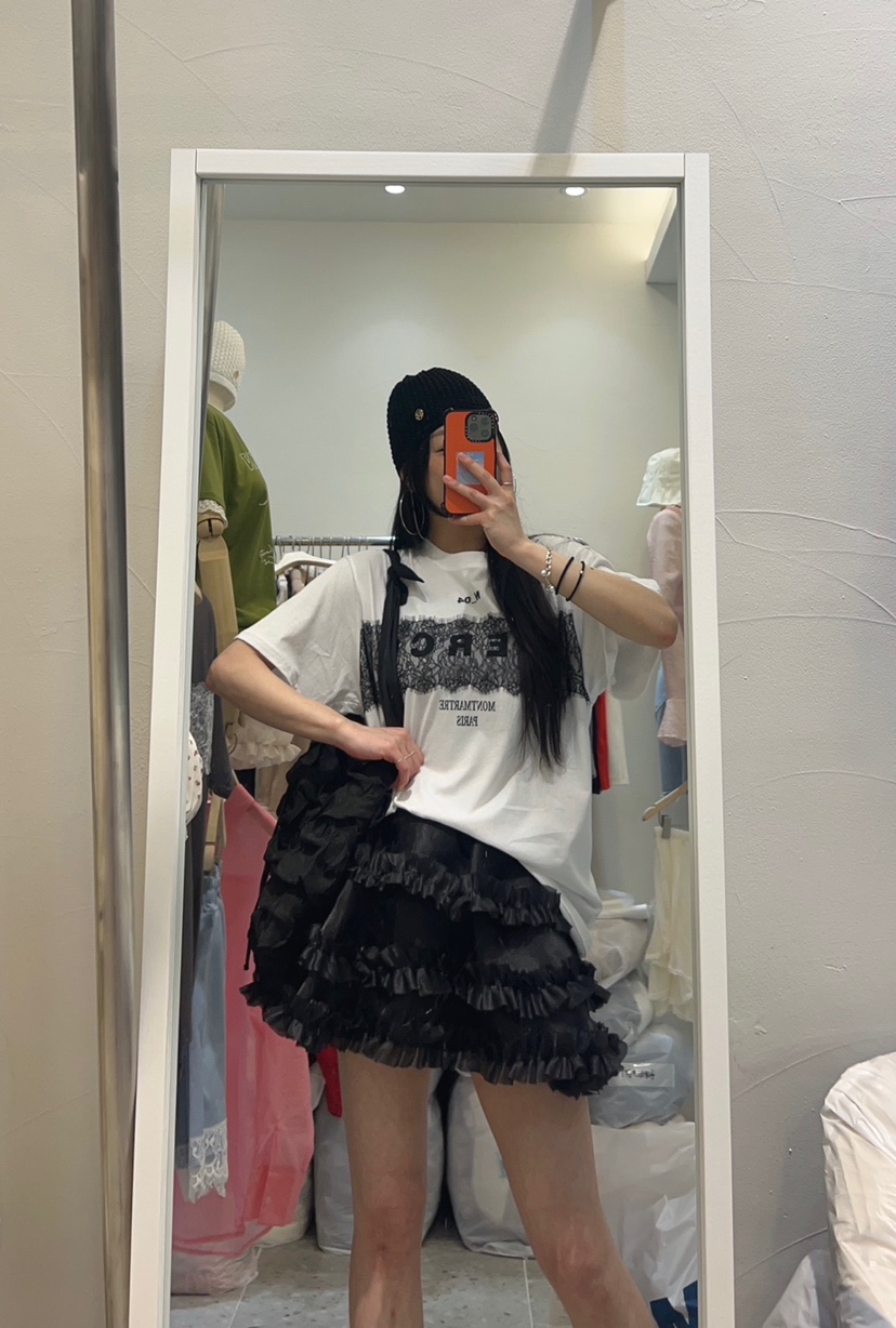 ROU.TINE直郵韓國代購㊣女裝新品休閑人氣推薦熱賣25春夏T恤ROU.TINET恤