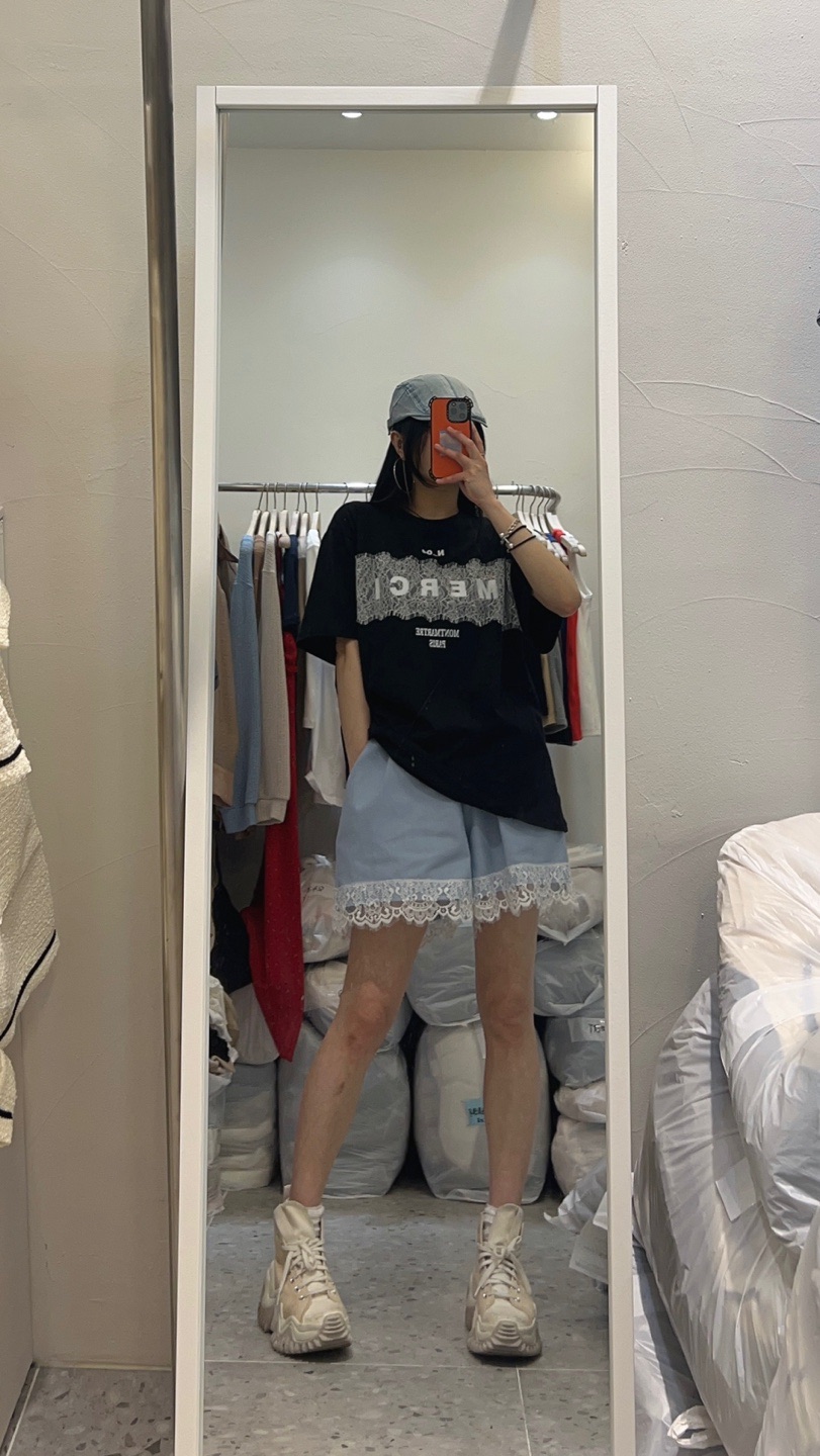 ROU.TINE直郵韓國代購㊣女裝新品休閑人氣推薦熱賣25春夏T恤ROU.TINET恤