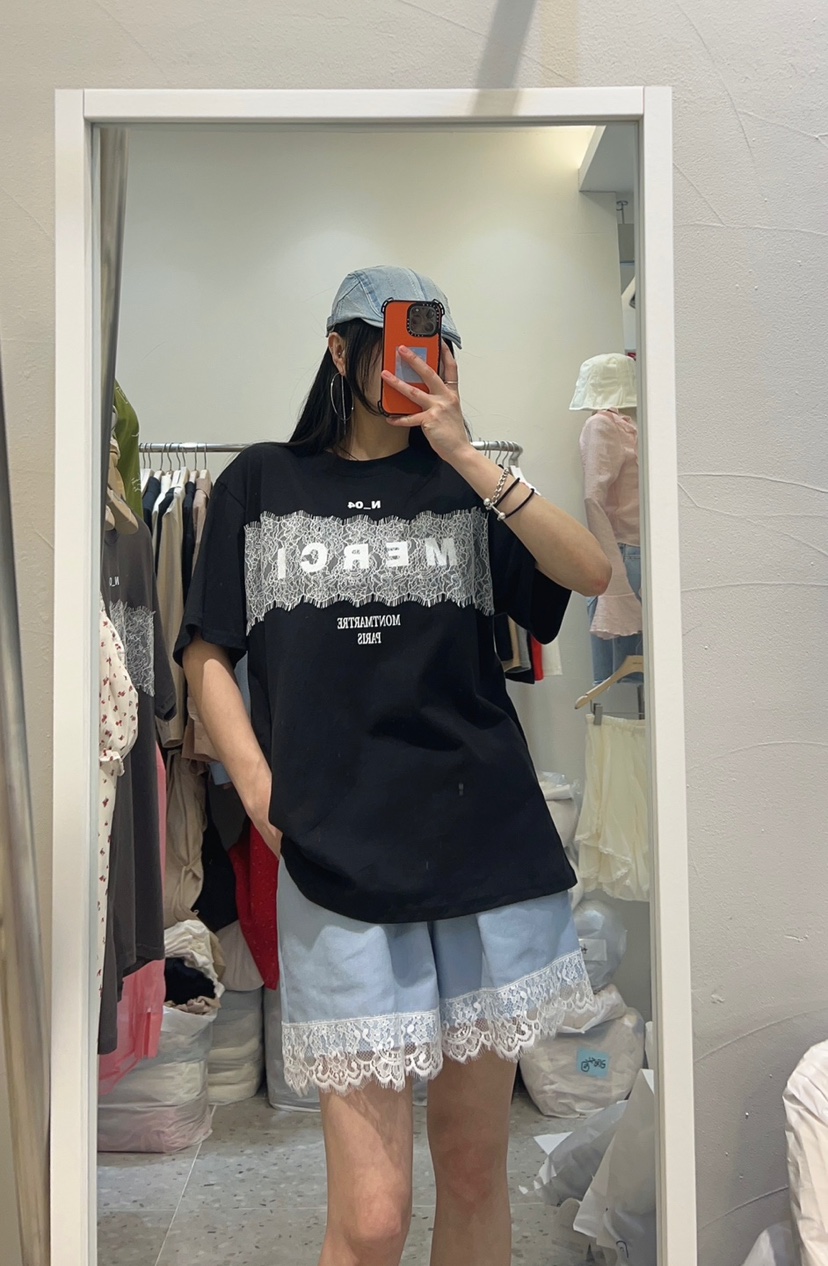 ROU.TINE直郵韓國代購㊣女裝新品休閑人氣推薦熱賣25春夏T恤ROU.TINET恤