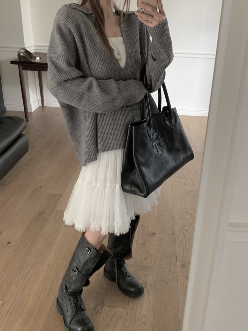 VIRKIN韓國㊣直郵東大門代購女裝新款推薦25春夏半身裙中短裙VIRKIN半身裙/中短裙