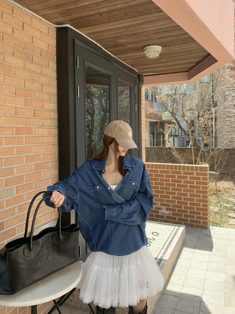 VIRKIN韓國㊣直郵東大門代購女裝新款推薦25春夏半身裙中短裙VIRKIN半身裙/中短裙