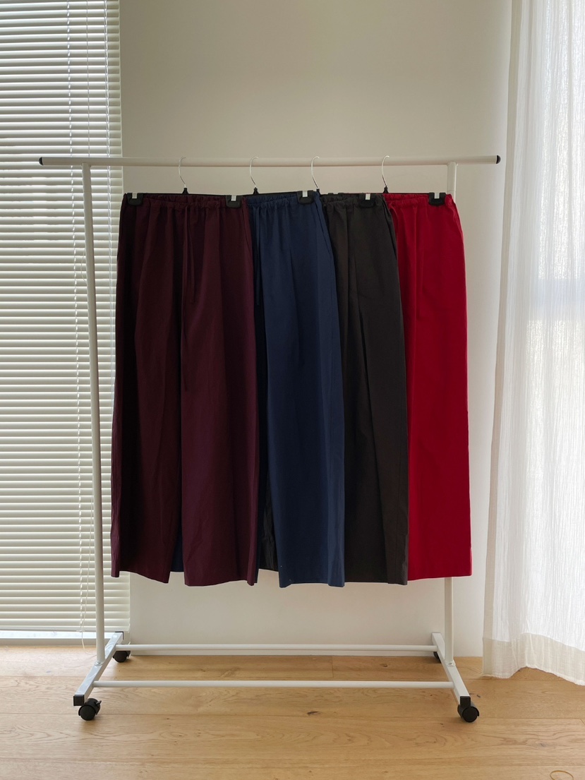 B_GARDER韓國直郵㊣東大門實拍女裝新品休閑休閑褲棉質綁帶B.GARDER休閑褲