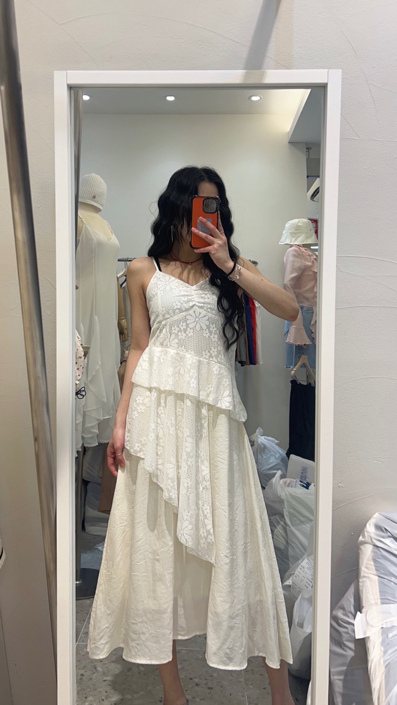 ROU.TINE韓國直郵㊣東大門實拍女裝新品25春夏推薦時尚連衣裙ROU.TINE連衣裙