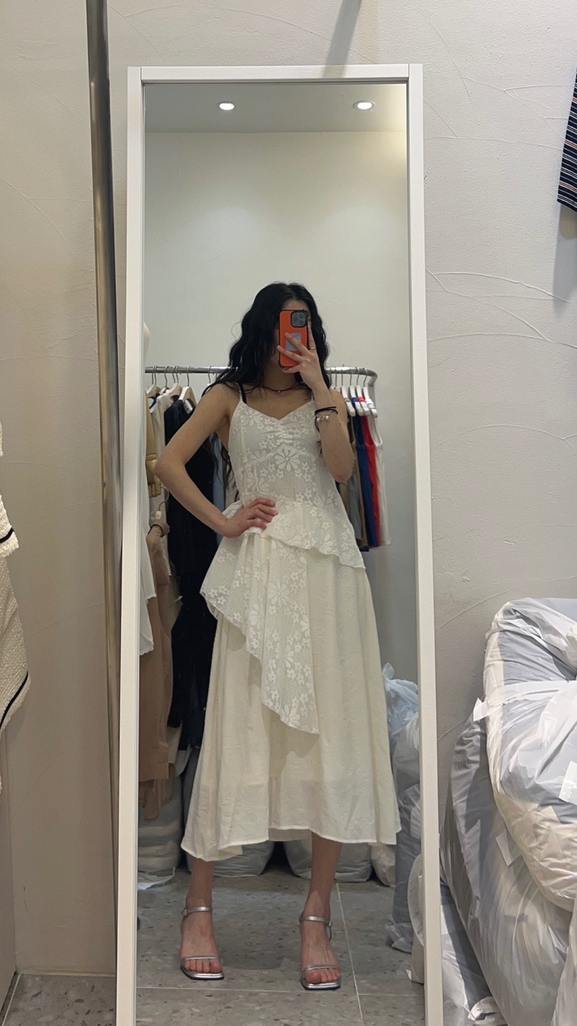 ROU.TINE韓國直郵㊣東大門實拍女裝新品25春夏推薦時尚連衣裙ROU.TINE連衣裙