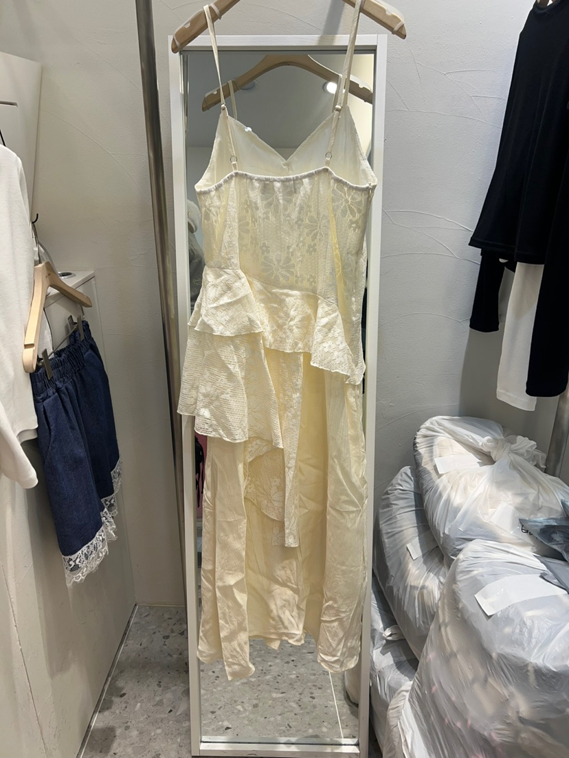 ROU.TINE韓國直郵㊣東大門實拍女裝新品25春夏推薦時尚連衣裙ROU.TINE連衣裙