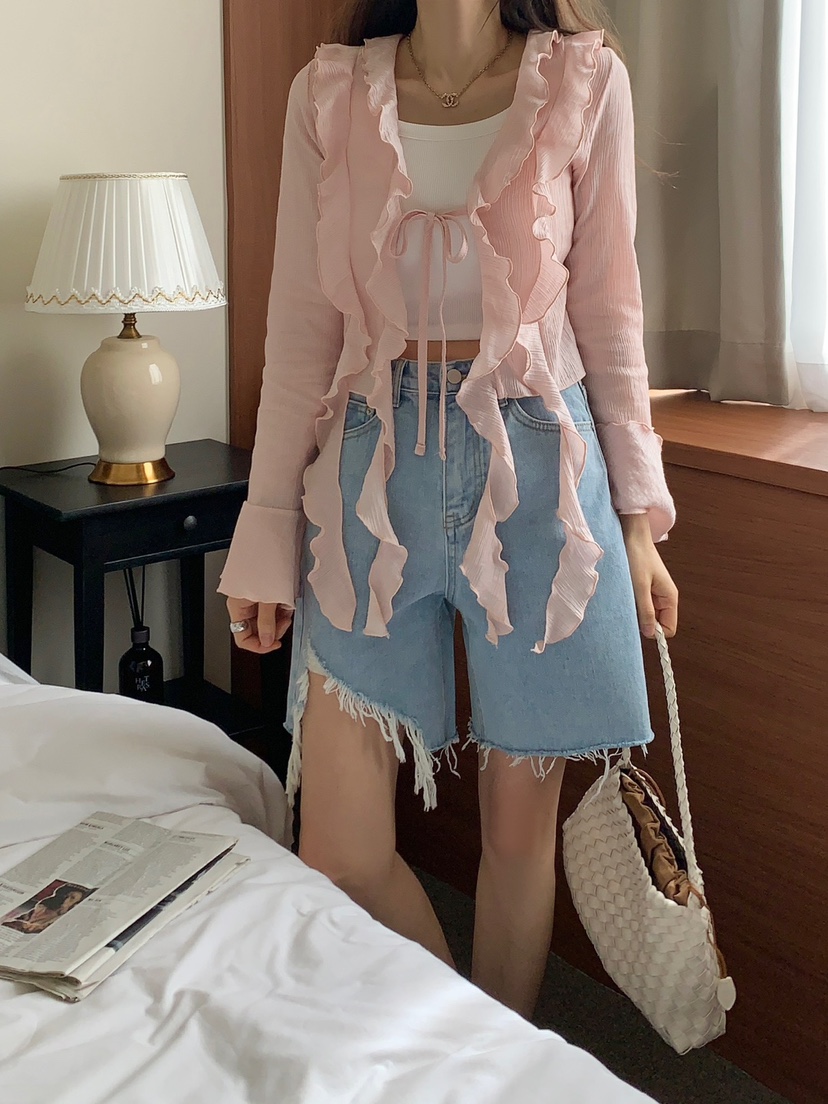 ROU.TINE直郵韓國代購㊣女裝新品人氣休閑25春夏熱賣推薦短褲ROU.TINE短褲