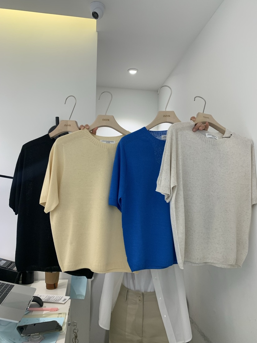 OUVIR韓國直郵㊣女裝新品推薦25春夏熱賣休閑人氣時尚針織衫O.V.R/OUVIR針織衫