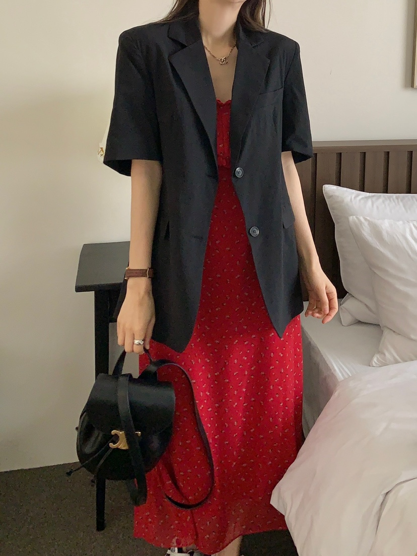 ROU.TINE直郵韓國代購㊣女裝新品熱賣推薦休閑人氣25春夏連衣裙ROU.TINE連衣裙