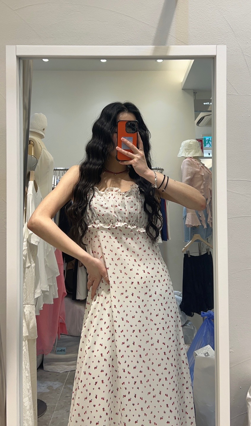 ROU.TINE直郵韓國代購㊣女裝新品熱賣推薦休閑人氣25春夏連衣裙ROU.TINE連衣裙