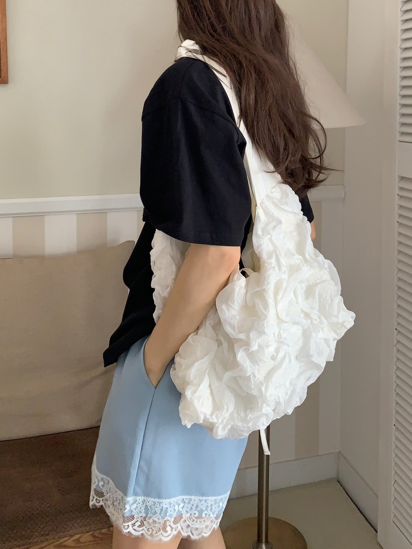 ROU.TINE韓國直郵㊣女裝新款時尚熱賣25春夏休閑單肩斜跨包ROU.TINE單肩/斜跨包
