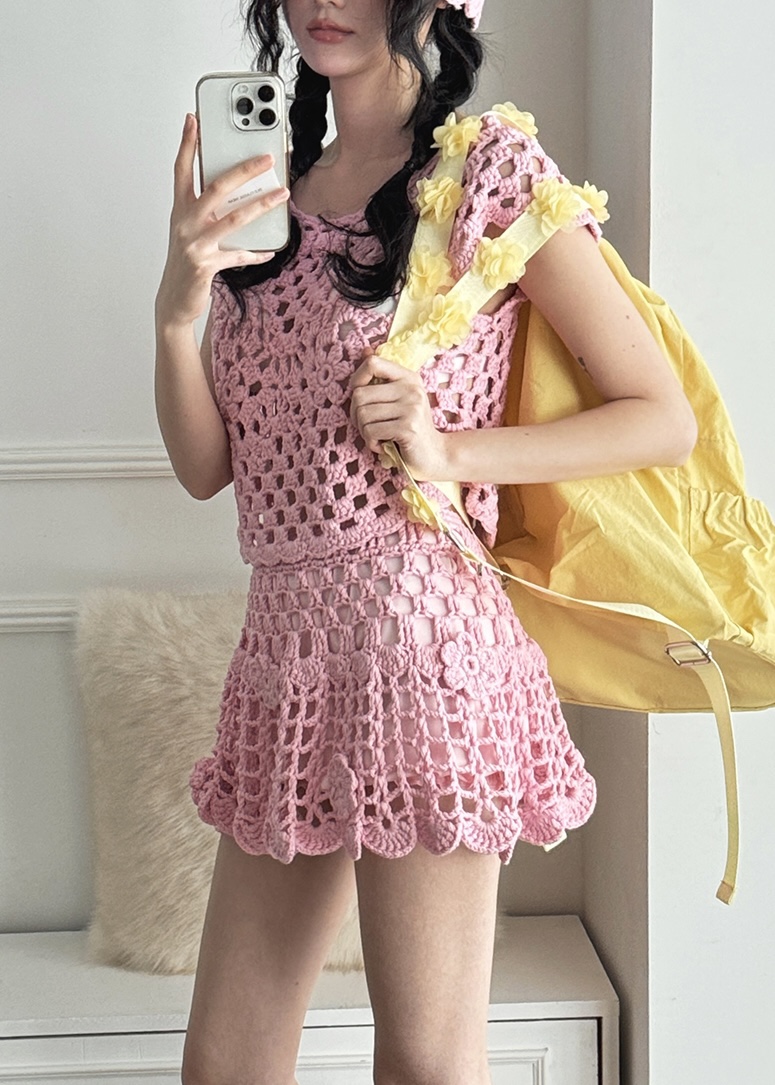 CLODE韓國㊣直郵東大門代購女裝新品人氣25春夏時尚休閑針織衫SUGAR CASE針織衫