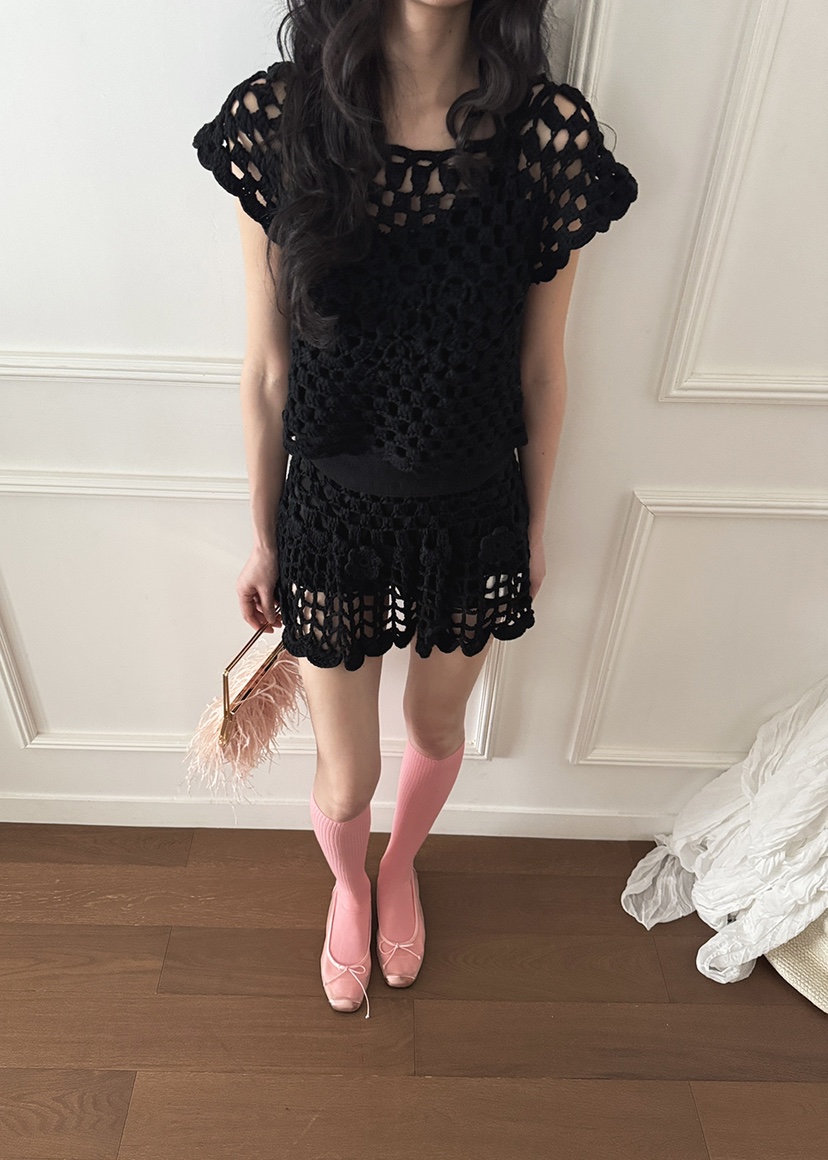 CLODE韓國㊣直郵東大門代購女裝新品人氣25春夏時尚休閑針織衫SUGAR CASE針織衫