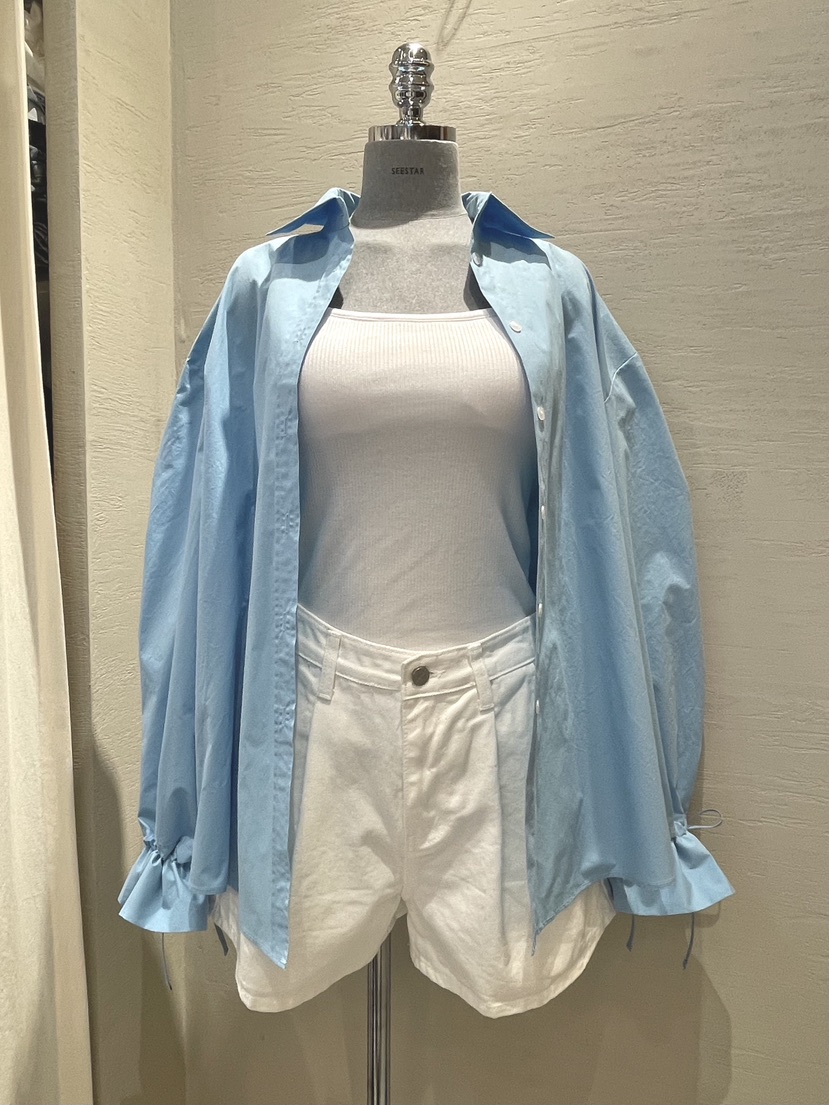 HI HIGH直郵韓國代購㊣女裝新品推薦25春夏熱賣襯衫蕾絲衫SEESTAR/hi high襯衫/蕾絲衫