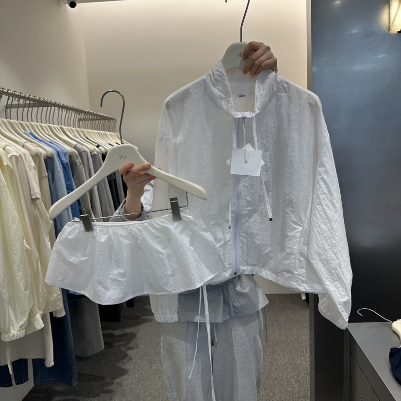 ALTER韓國㊣直郵東大門代購女裝新品推薦時尚休閑套裝兩件套Alter套裝圖色3