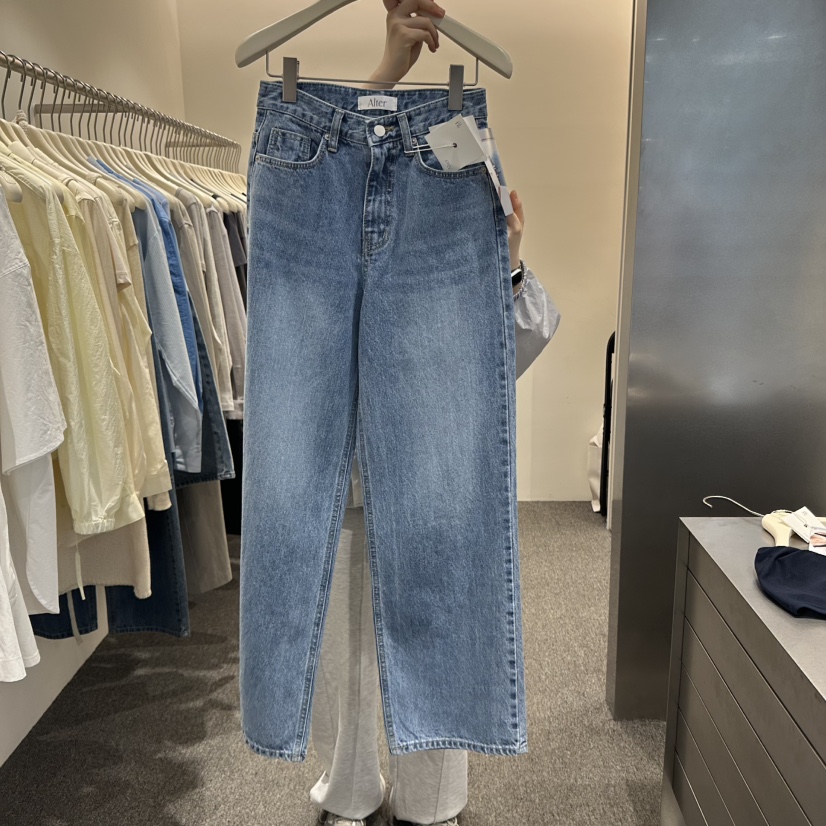 ALTER韓國直郵㊣女裝新品時尚熱賣推薦人氣休閑25春夏牛仔褲Alter牛仔褲