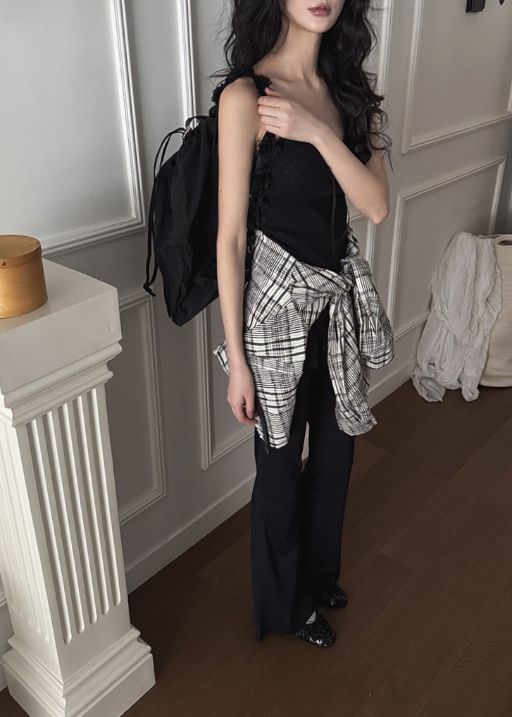 CLODE韓國直郵㊣女裝新款休閑時尚人氣熱賣推薦襯衫蕾絲衫格紋CLODE襯衫/蕾絲衫