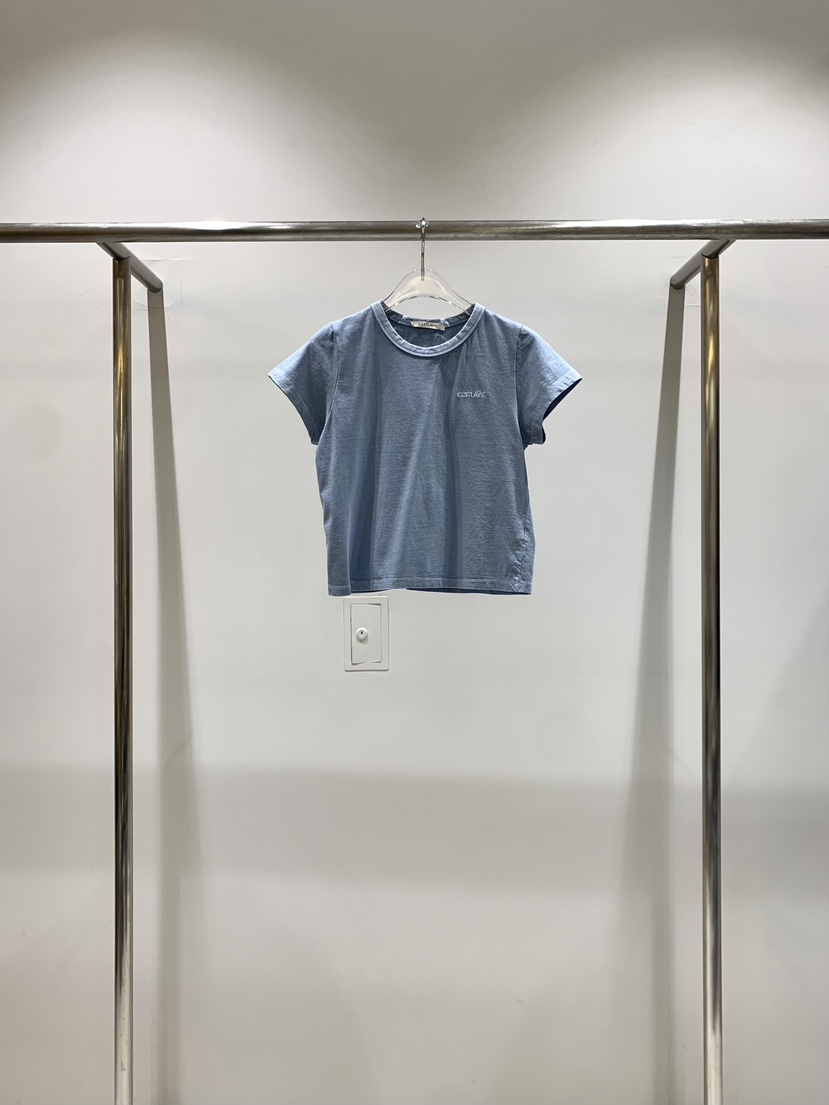 CESTLAVIE韓國直郵㊣東大門實拍女裝新品25春夏熱賣休閑T恤CESTLAVIET恤圖色2