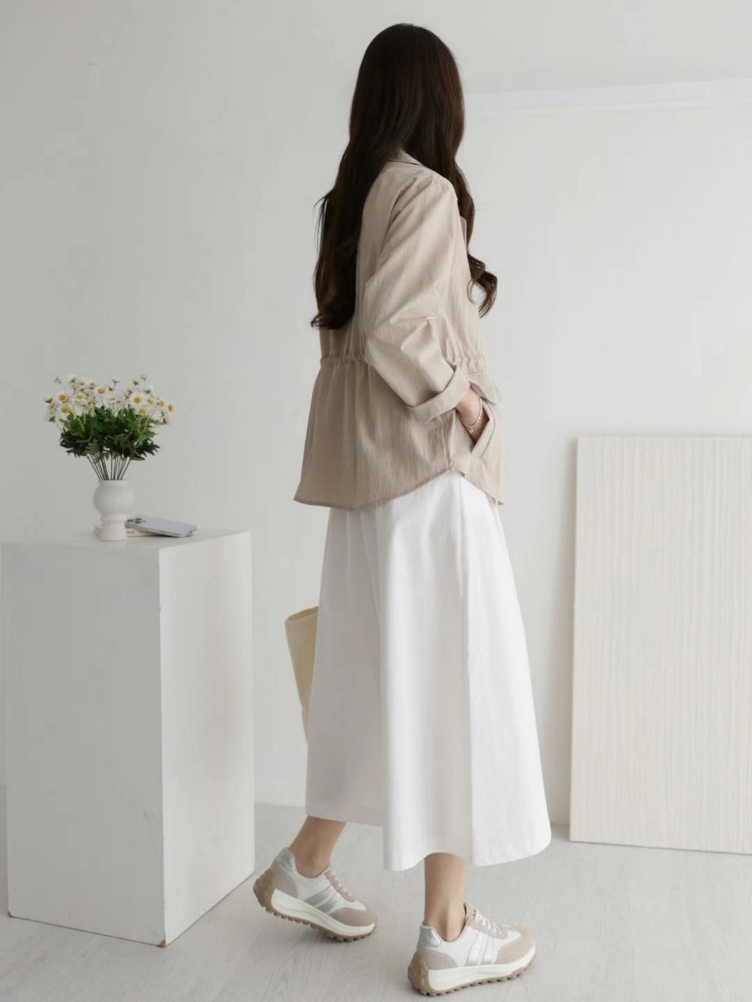MU 뮤-T韓國直郵女士新品25春夏真品推薦熱賣時尚職業夾克MU 뮤-T夾克