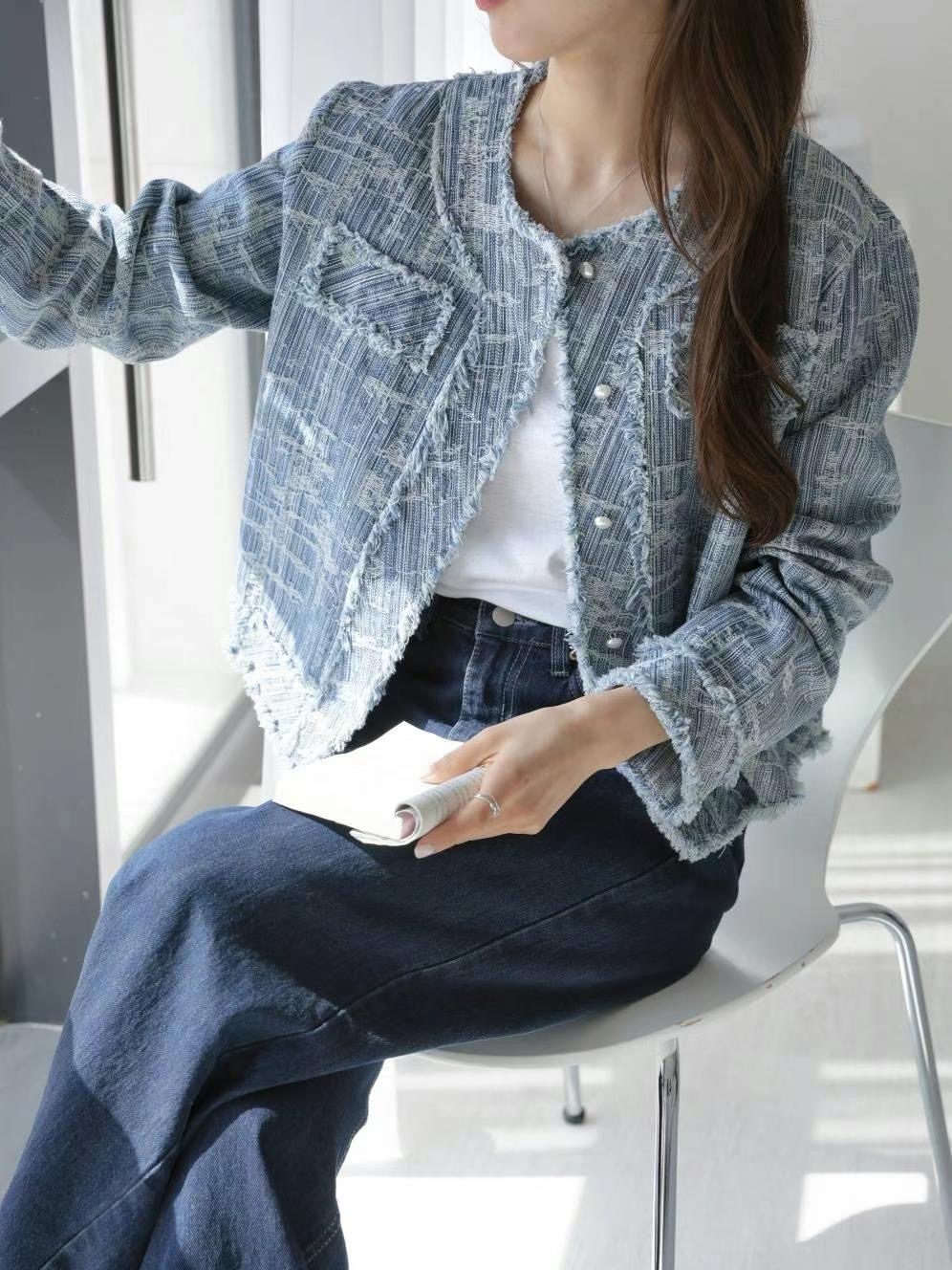 MU 뮤-T東大門實拍女裝新品真品推薦時尚人氣職業25春夏夾克MU 뮤-T夾克