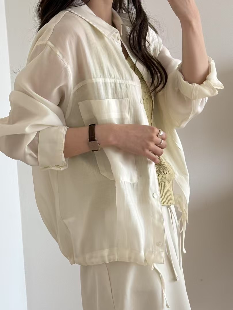 AMYGRACE東大門實拍女士新品休閑25春夏職業熱賣人氣真品夾克AMYGRACE夾克