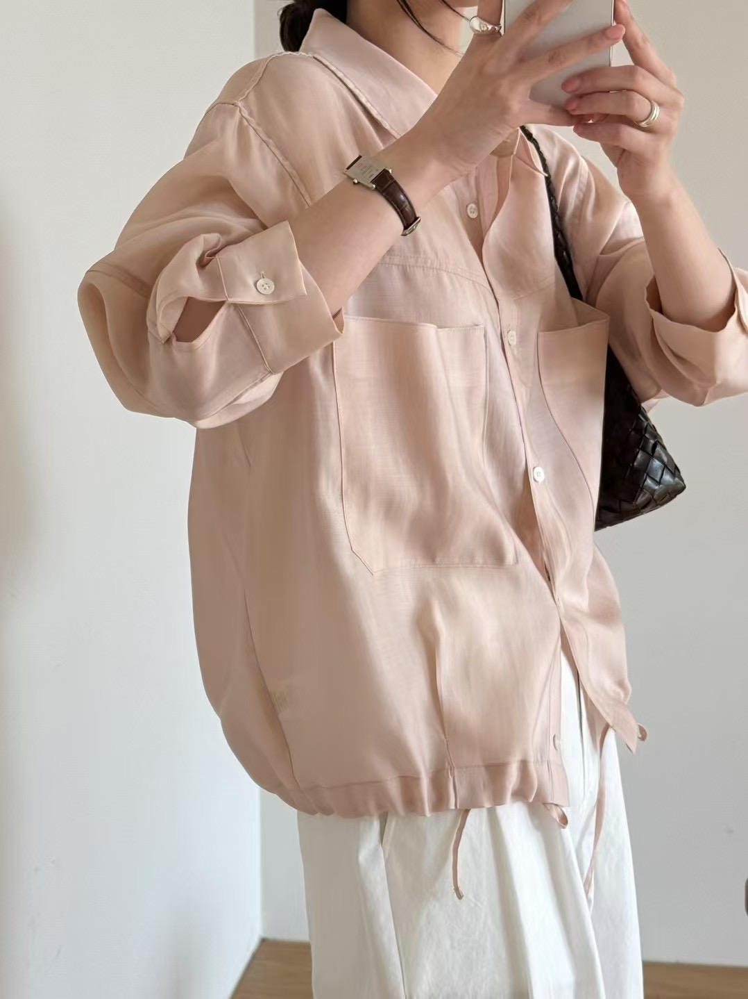 AMYGRACE東大門實拍女士新品休閑25春夏職業熱賣人氣真品夾克AMYGRACE夾克