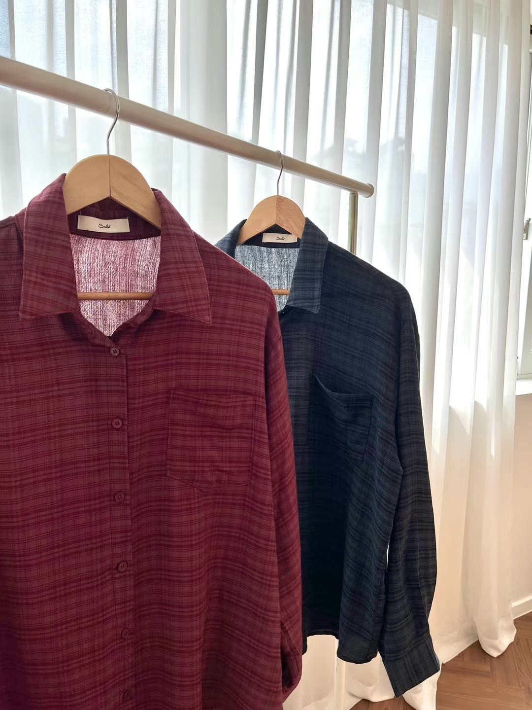 SALAD東大門代購女士新品真品25春夏熱賣時尚人氣襯衫蕾絲衫SALAD襯衫/蕾絲衫