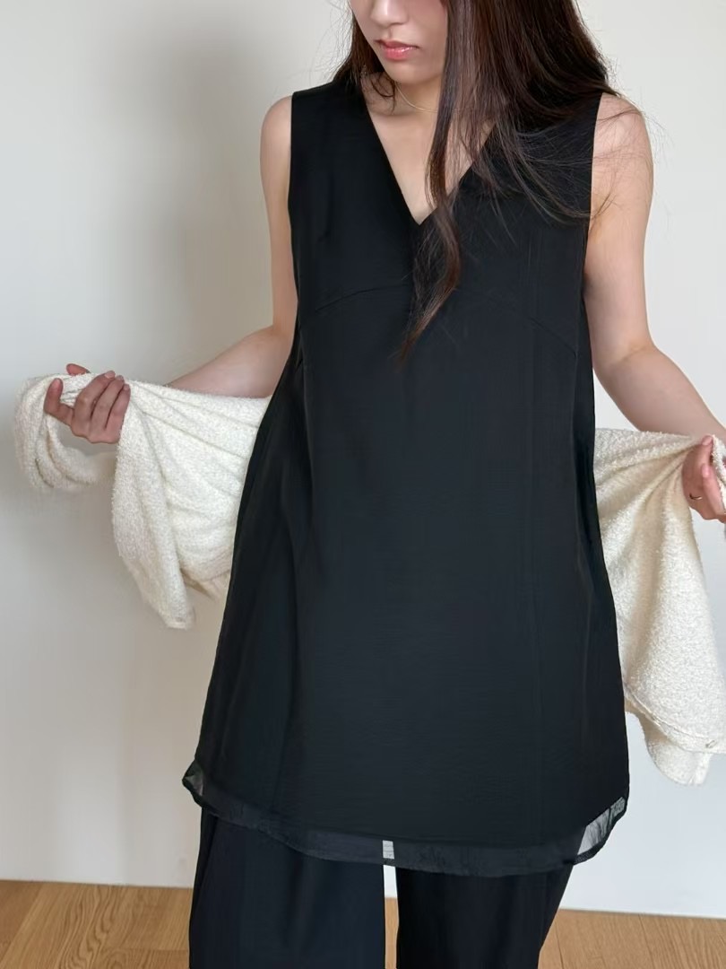 AMYGRACE東大門實拍女士新品25春夏時尚真品休閑人氣連衣裙AMYGRACE連衣裙