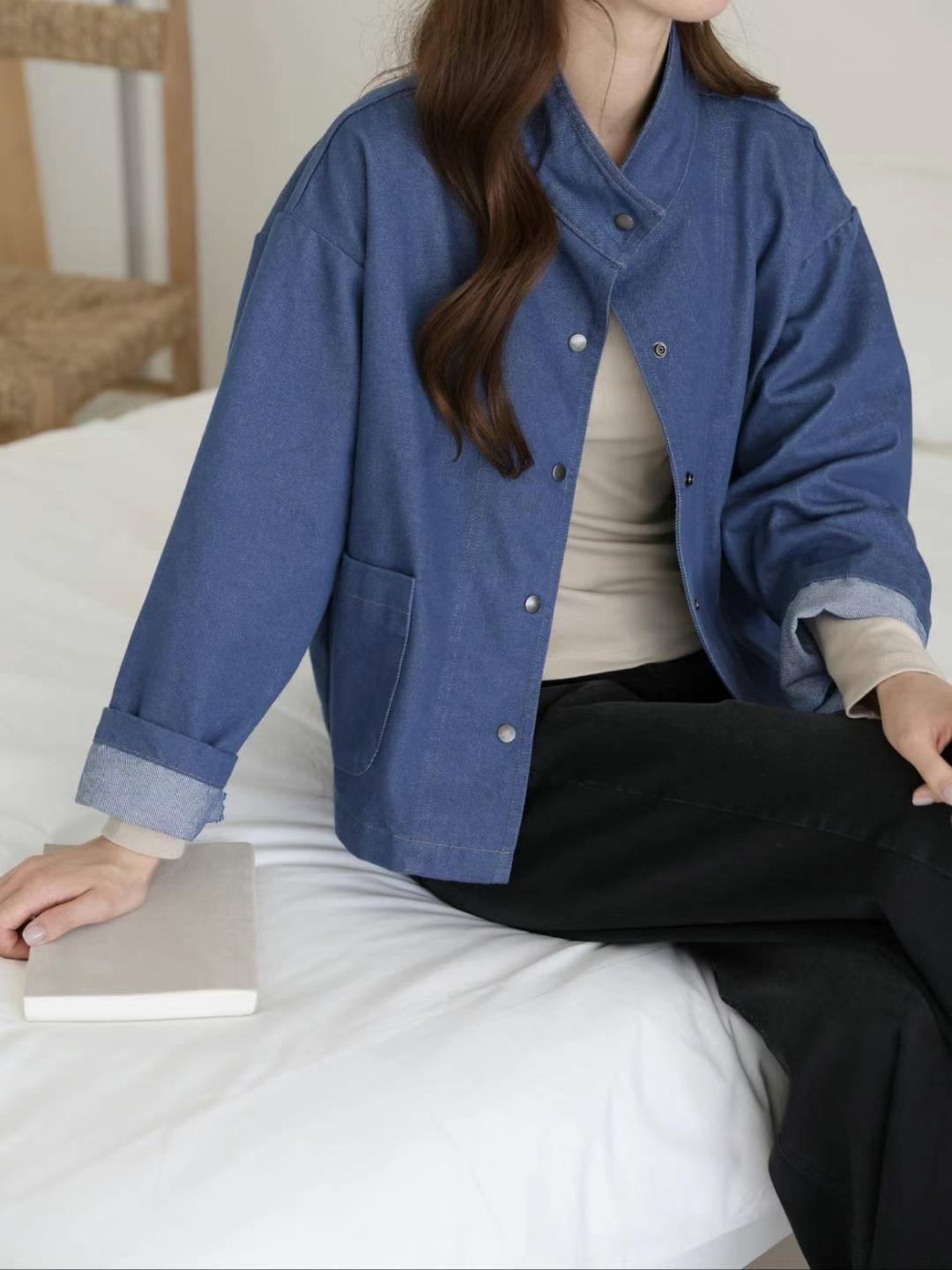 MU 뮤-T東大門實拍女士新品熱賣25春夏休閑推薦時尚職業夾克MU 뮤-T夾克