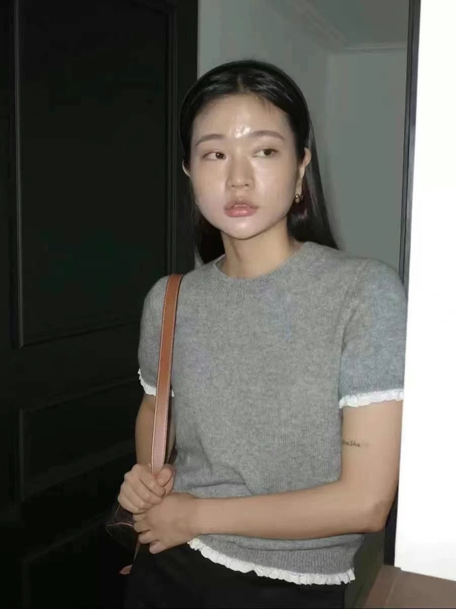 SALAD韓國代購女裝新品25春夏熱賣真品推薦職業休閑時尚T恤SALADT恤