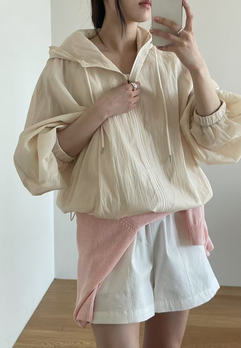AMYGRACE東大門實拍女裝新款休閑人氣時尚25春夏真品熱賣夾克AMYGRACE夾克圖色2