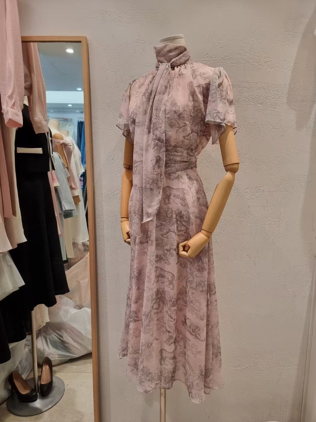 Ruhot韓國代購女士新款職業25春夏人氣時尚推薦休閑熱賣連衣裙Ruhot連衣裙