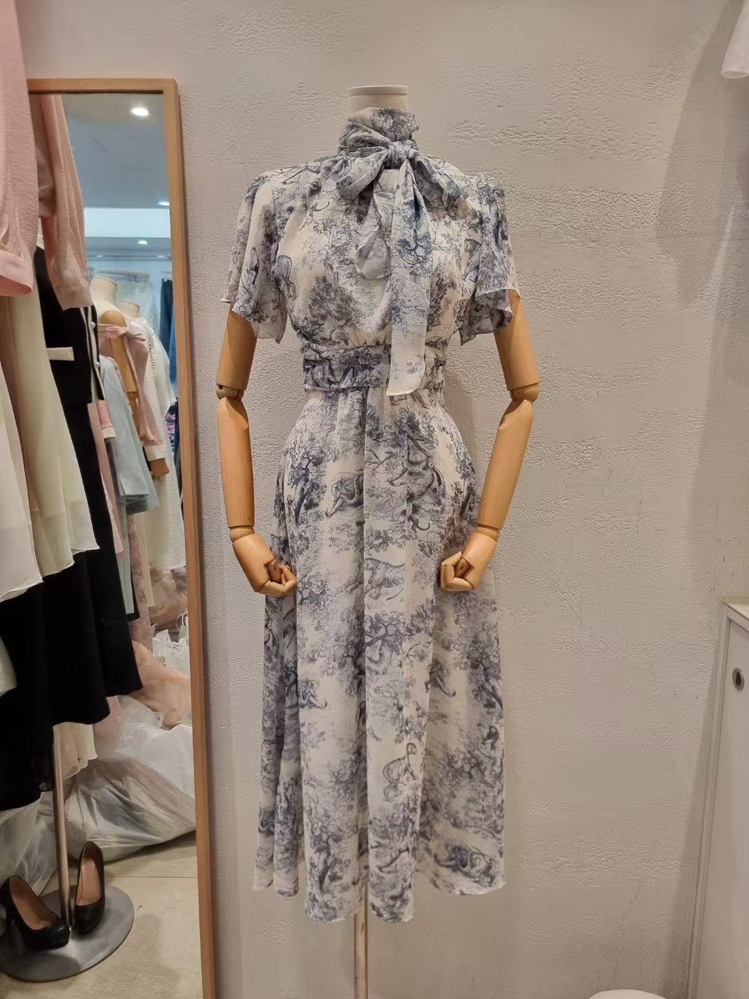 Ruhot韓國代購女士新款職業25春夏人氣時尚推薦休閑熱賣連衣裙Ruhot連衣裙