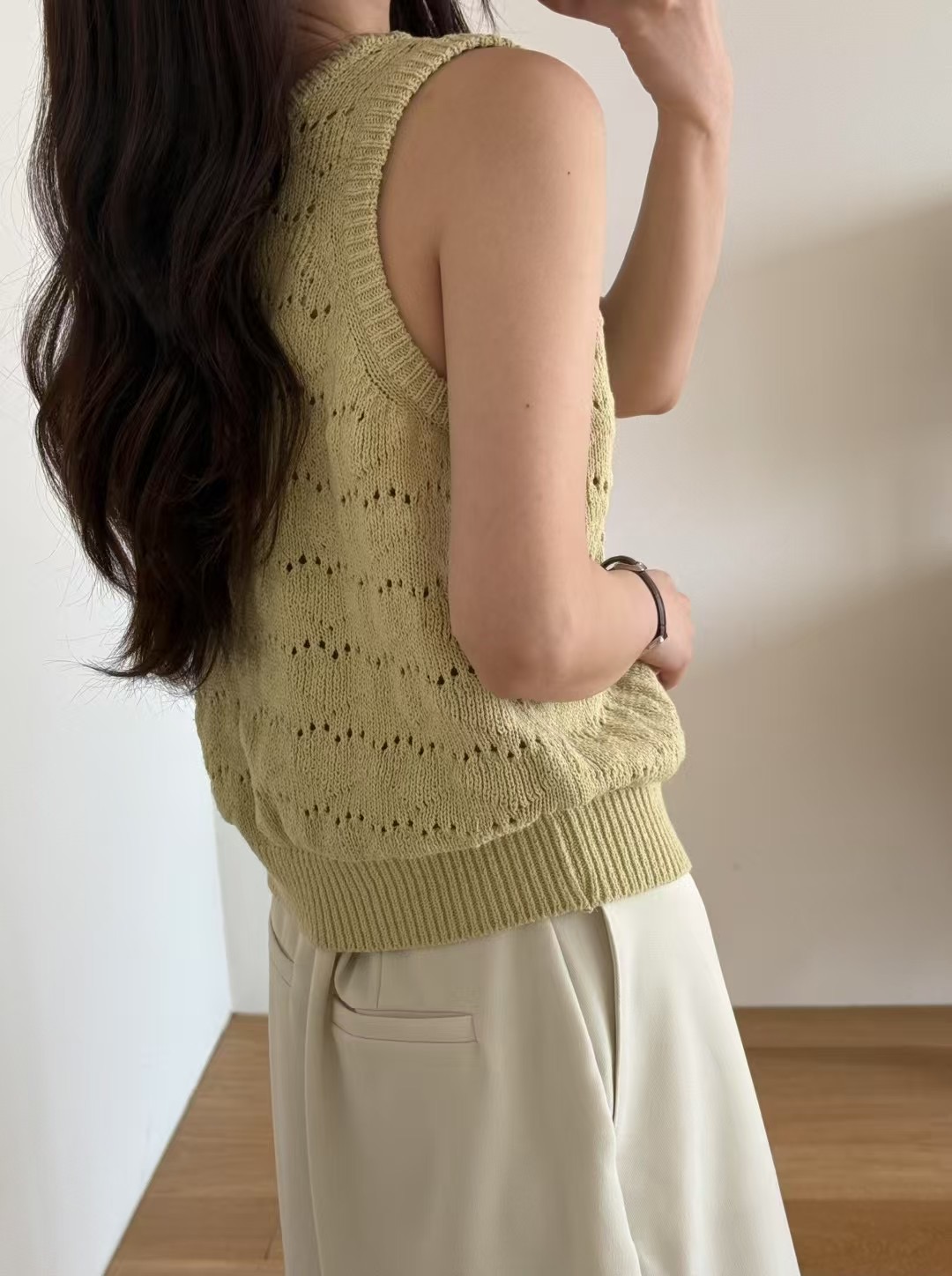 AMYGRACE韓國代購女裝新款休閑推薦25春夏熱賣人氣吊帶背心AMYGRACE吊帶/背心