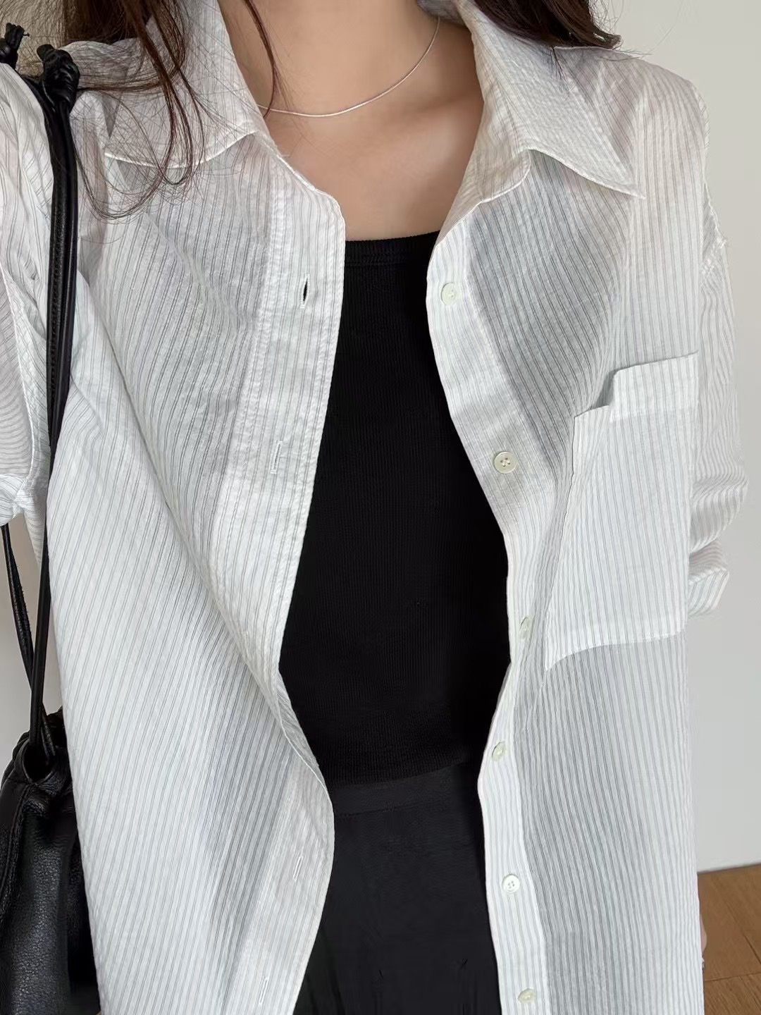 AMYGRACE東大門直郵女士新款職業熱賣真品推薦時尚襯衫蕾絲衫AMYGRACE襯衫/蕾絲衫