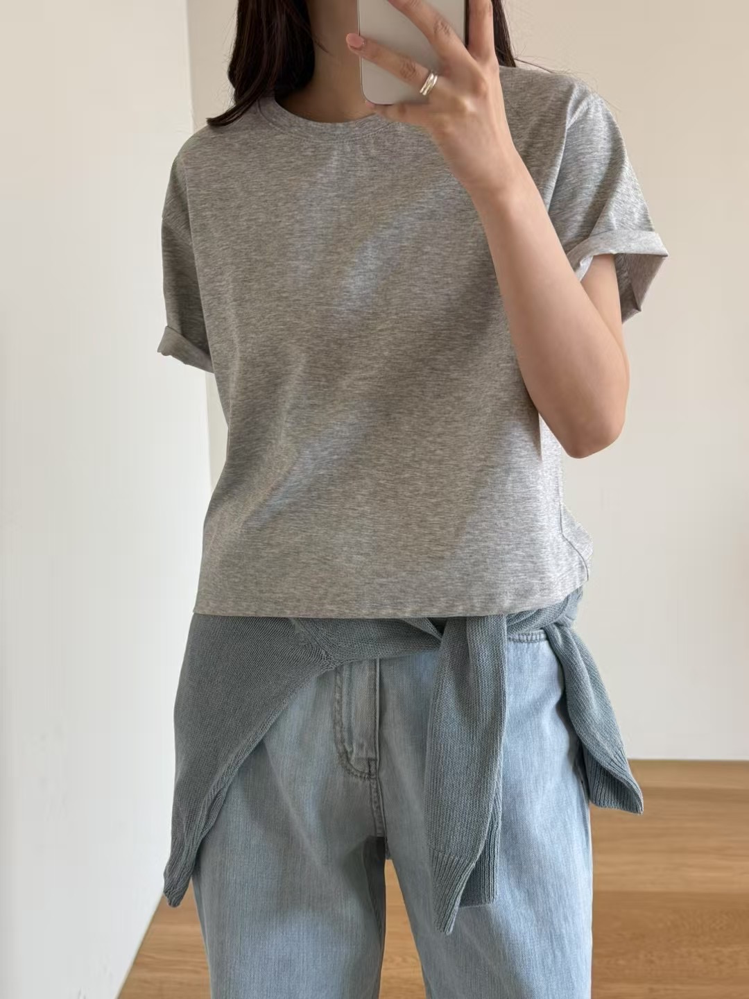 AMYGRACE韓國直郵女士新品休閑熱賣職業真品推薦人氣25春夏T恤AMYGRACET恤